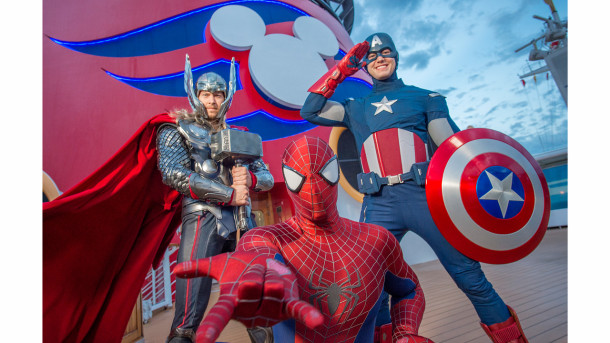 Disney Cruise Line Nova Iorque 2017 Marvel Cruzeiro Homem aranha Guardiões da Galáxia Thor